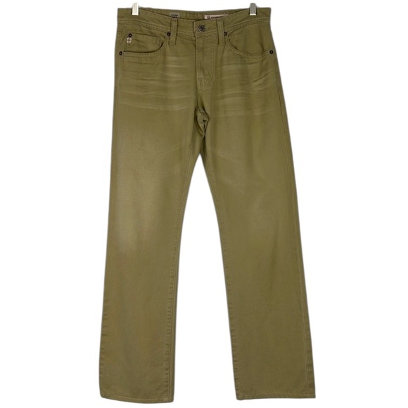 AG Adriano Goldschmied Protègè Men’s Straight Leg Khaki Pants Size 29 - Picture 1 of 16